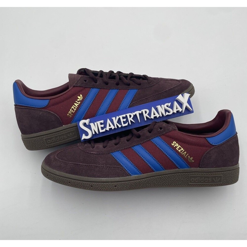 New Adidas Handball Spezial Night Red Blue Shadow Red Size U.S Men's 12 NB